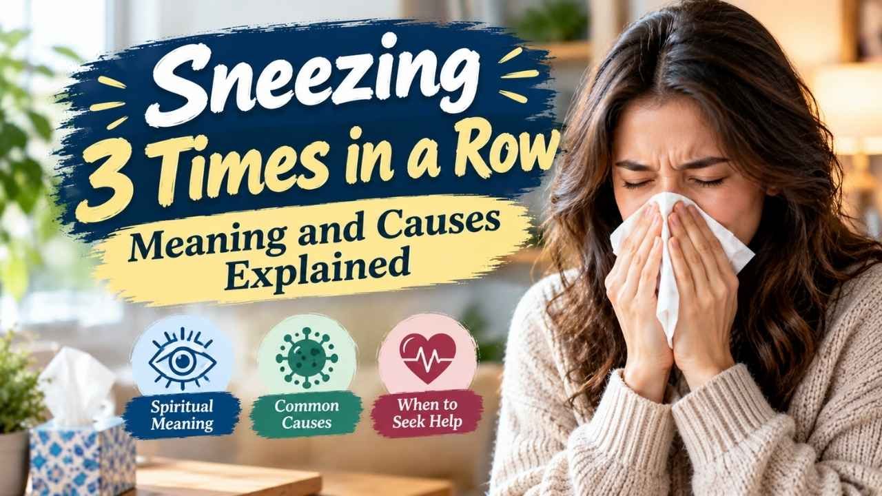 Have you ever sneezed 3 times in a row and wondered if it meant something more? Many people believe a triple sneeze is more than a simple body reaction.