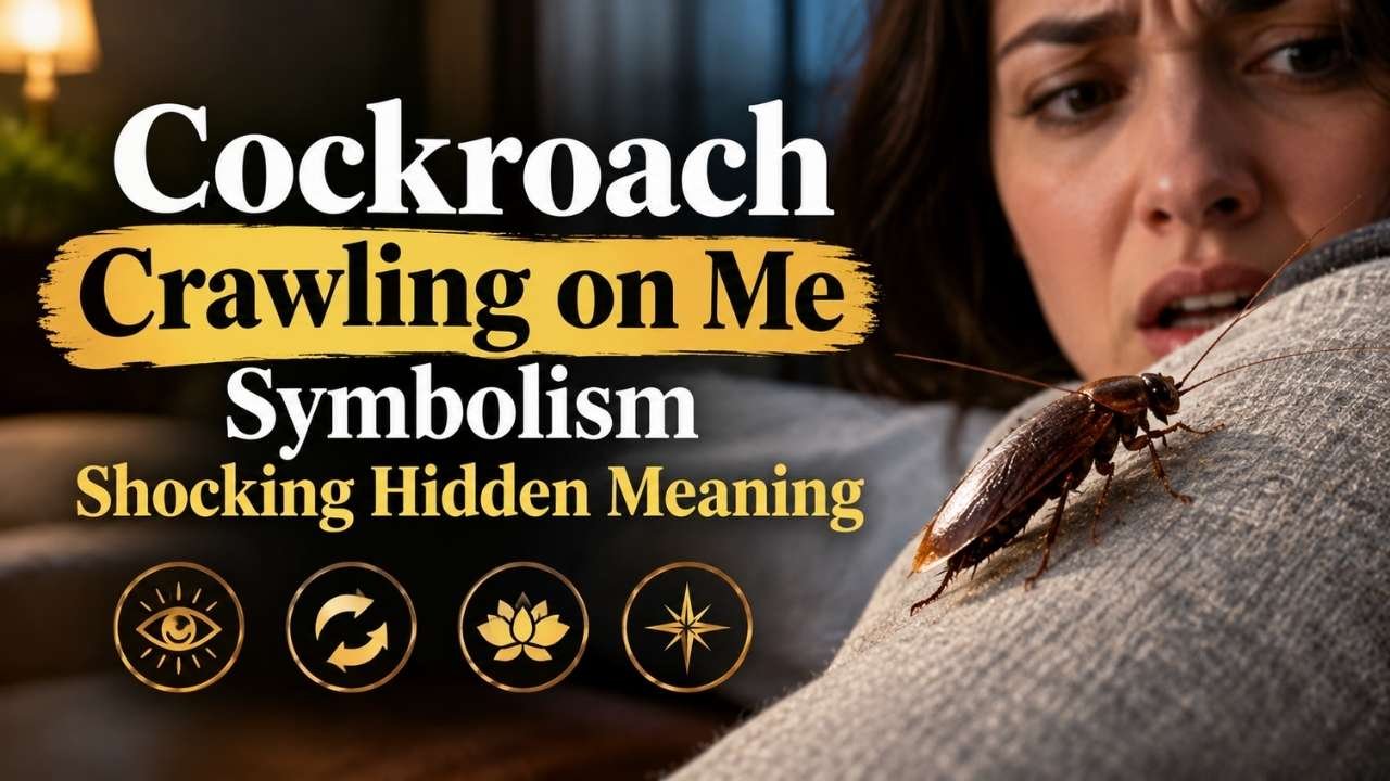 Have you ever wondered what it means when a cockroach crawls on you and whether it carries a deeper message? Many people search for cockroach crawling on me symbolism because they believe unusual encounters may represent signs, emotions, or personal changes.