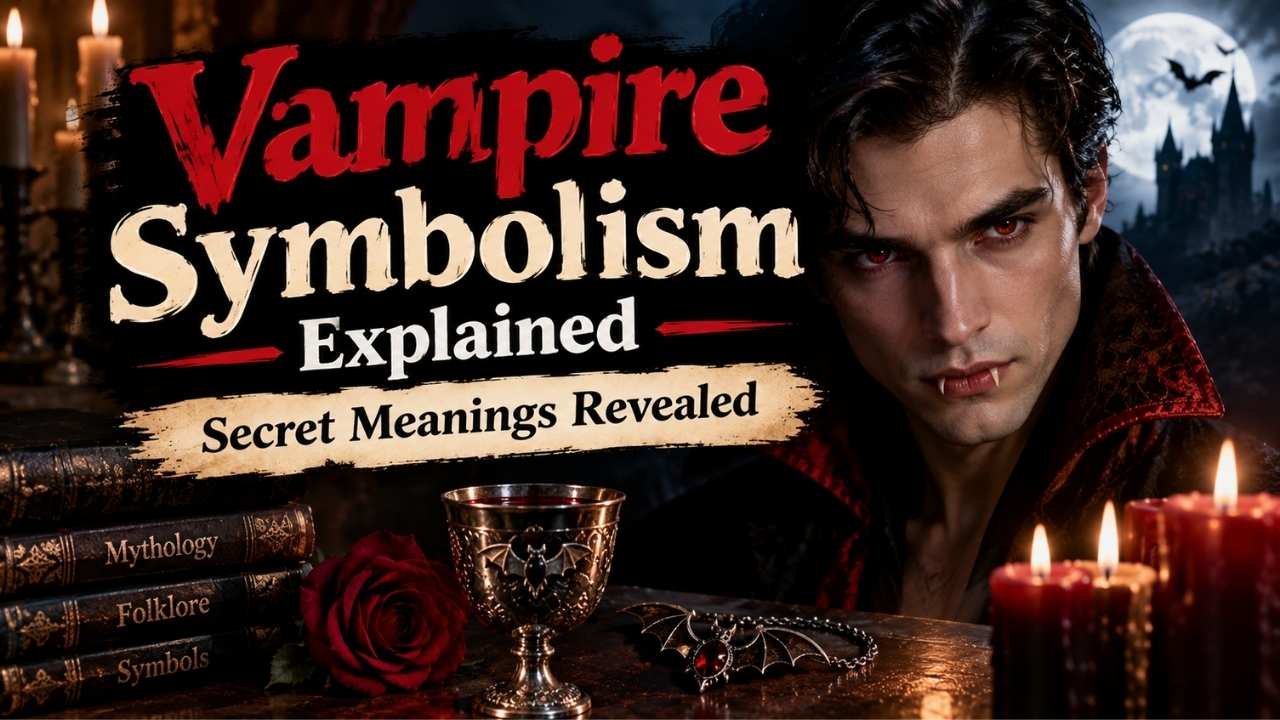 Vampire symbolism goes far beyond stories about mysterious creatures that live in the darkness.