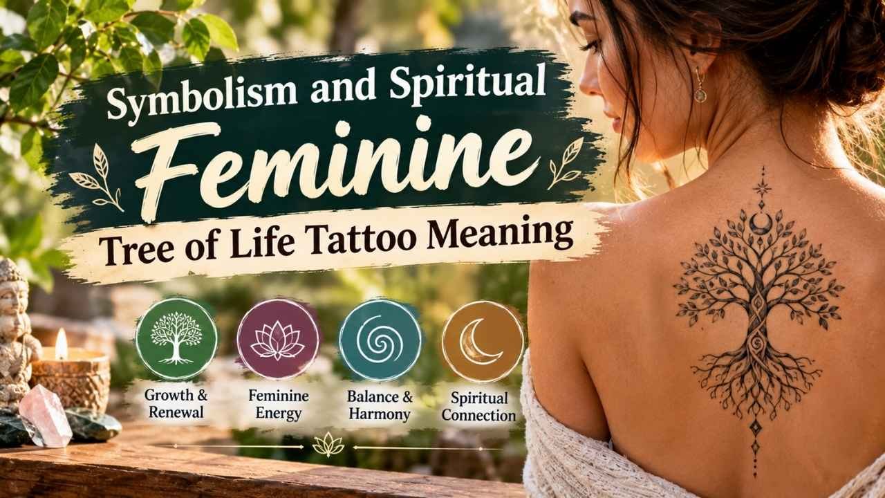 A Feminine Unique Tree of Life Tattoo is more than a beautiful piece of body art; it carries deep meanings of growth, strength, spirituality, and personal transformation. Many women choose this design because its roots, branches, and leaves represent different parts of life, from family connections to new beginnings.