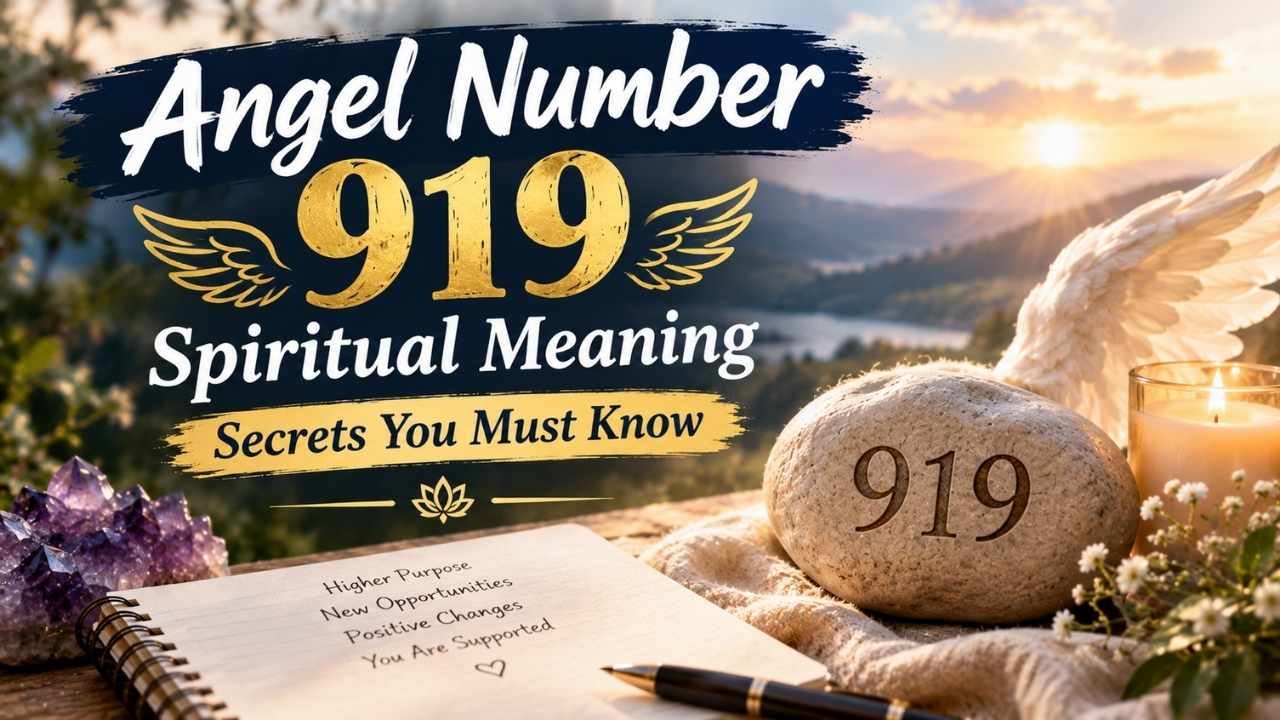 Angel Number 919 Spiritual Meaning Secrets You Must Know 